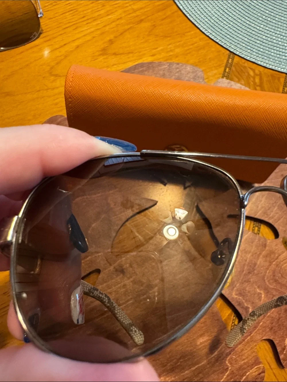 Tory Burch Brown Sunglasses with Brown Case